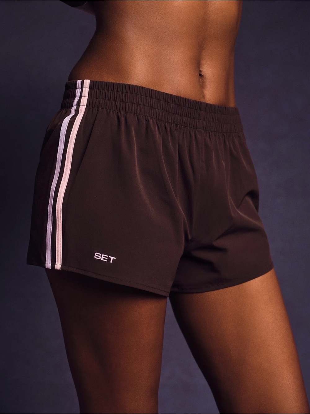 Set Active Track Shorts Swirl